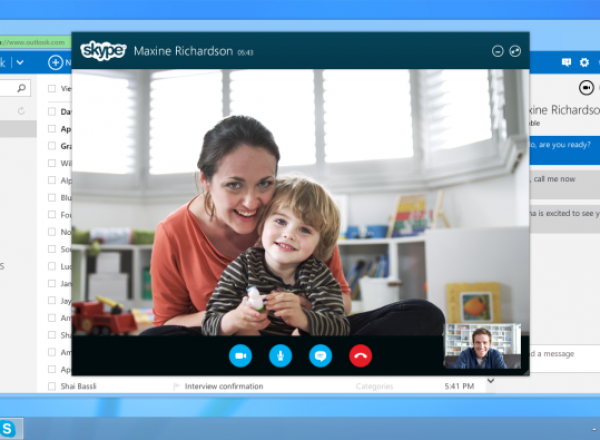 В почту Outlook будет интегрирован Skype