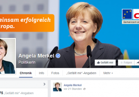 Страница Ангелы Меркель в Facebook подверглась спам-атаке