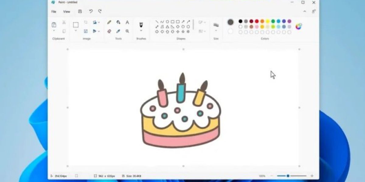 В Microsoft Paint для Windows 11 появится новый интерфейс с темной темой оформления