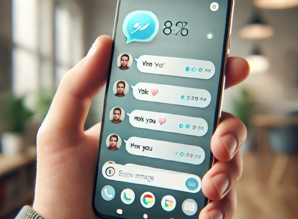 Как сделать сообщения на Android как на iPhone?