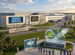 Nvidia и Corning создают в США кластер по производству оптических систем для ИИ
