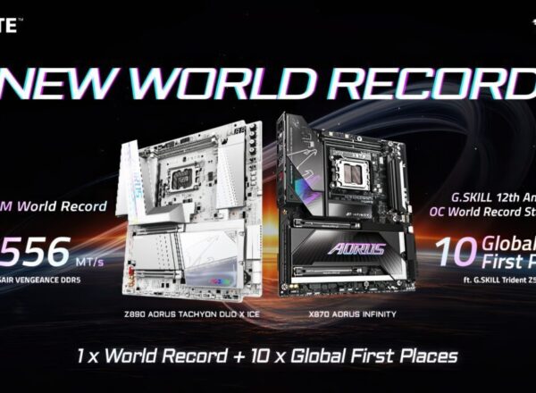 GigaByte разогнала оперативную память DDR5 до 13 556 МТ/с
