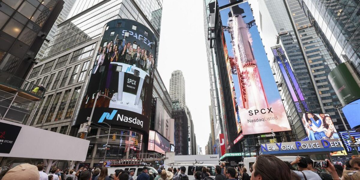Капитализация SpaceX превысила $2,5 трлн после IPO