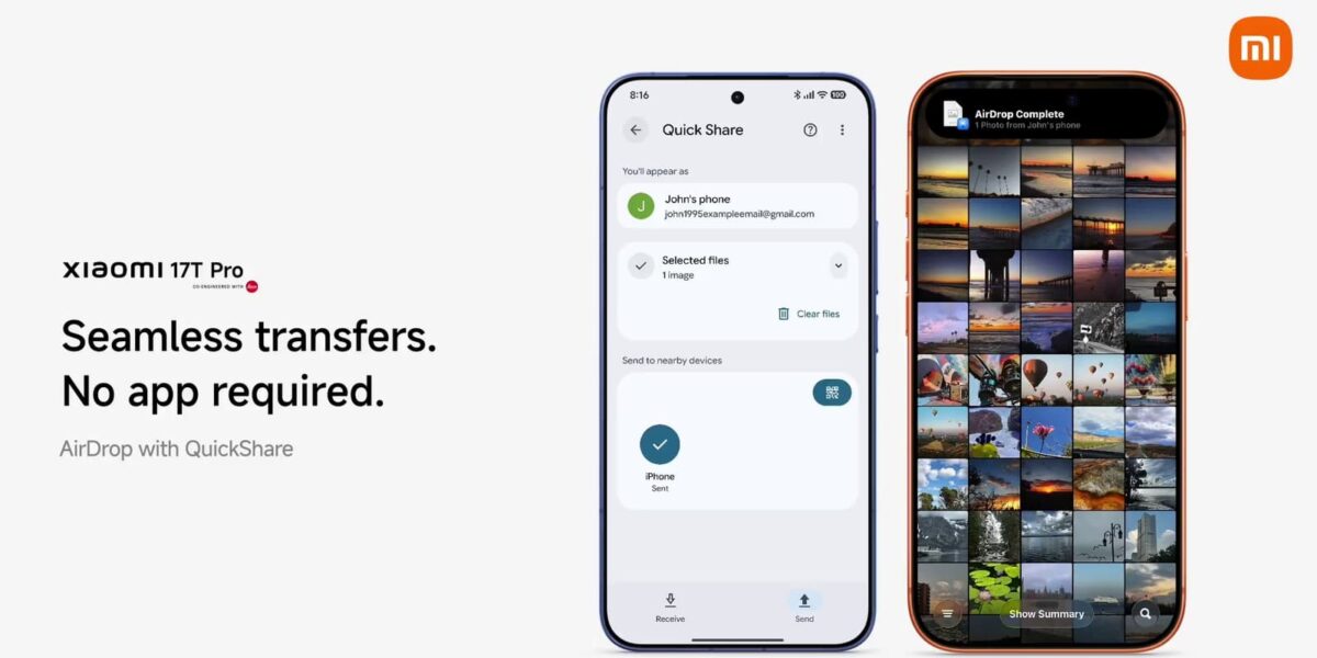 Смартфоны Xiaomi получили поддержку обмена файлами с iPhone