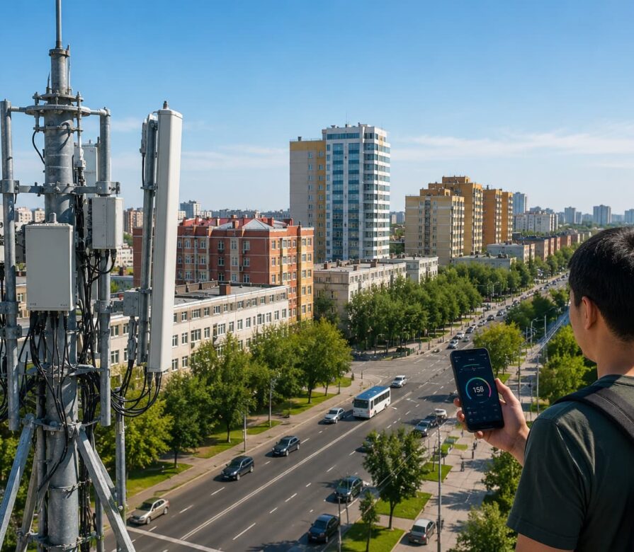Средняя скорость мобильного интернета в России вырастет до 125 Мбит/с к 2035 году