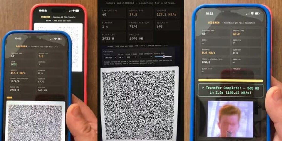 Разработана новая технология передачи данных через QR-коды