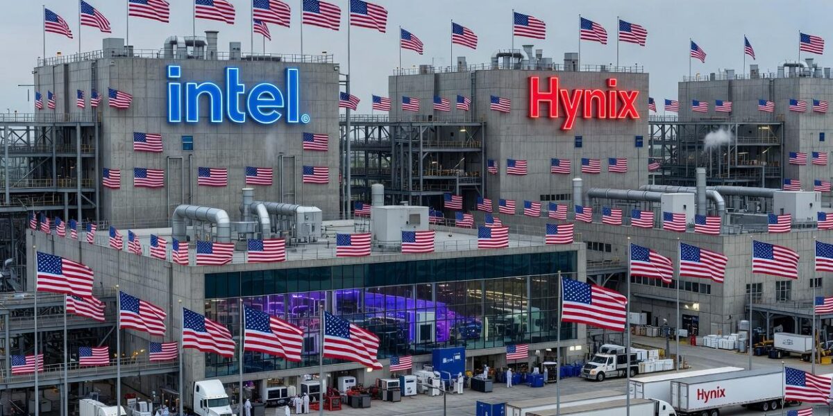 Intel и Hynix обсуждают производство чипов DRAM в США
