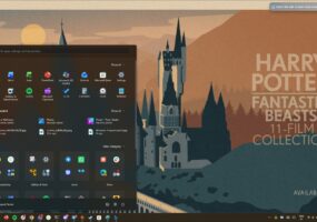 Microsoft прорекламировала «Гарри Поттера» в обоях Windows 11