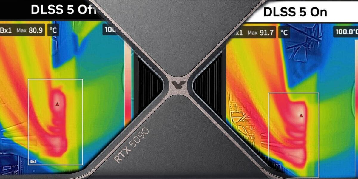 Cyberpunk 2077 с DLSS 5 нагрузила GeForce RTX 5090 так, что разъем питания нагрелся почти до 92 °C