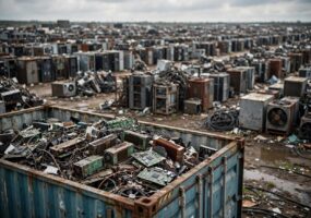 ИИ-отходы заполнят 23 миллиона контейнеров к 2050 году