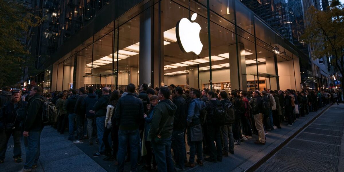 Новые iPhone 18 Pro быстро раскупают, у Apple Store снова очереди