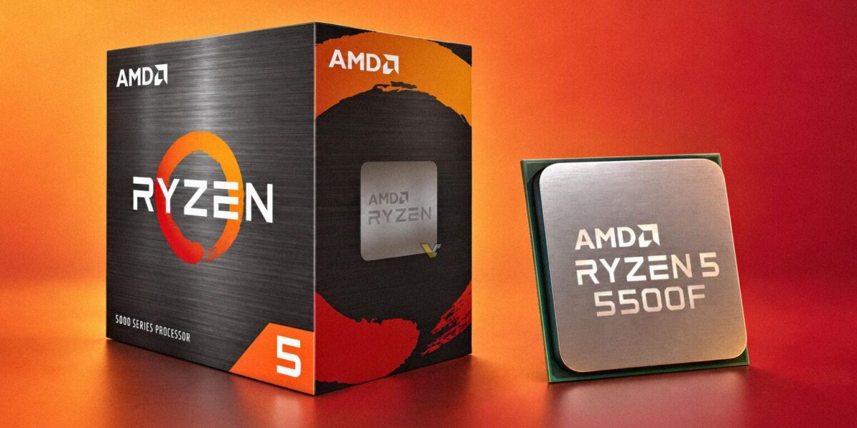 AMD объявила цены на новые процессоры Ryzen 5 5500F и Ryzen 5 7500
