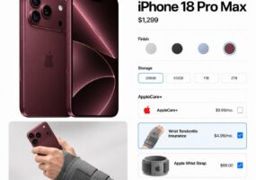 iPhone 18 Pro Max потяжелел почти до 250 г
