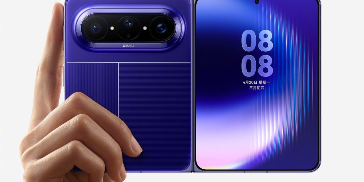 Huawei выпустит складной смартфон Nova с новым широким дизайном