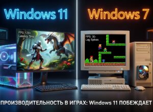 Windows 11 сравнили с Windows 7 в играх, и результаты оказались неоднозначными