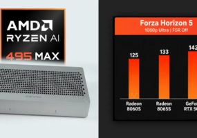 iGPU Radeon 8065S в новом процессоре Ryzen AI Max+ PRO 495 порой почти догоняет GeForce RTX 5060