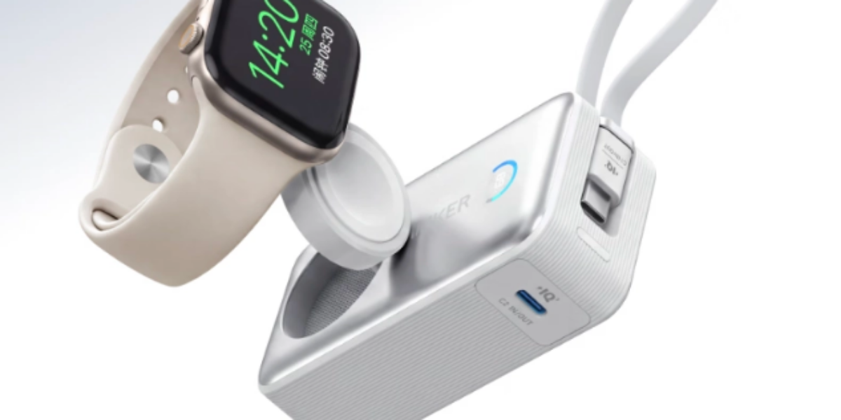 Anker представила внешний аккумулятор MagGo с экраном и беспроводной зарядкой для Apple Watch