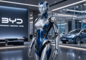 BYD запатентовал человекоподобного робота